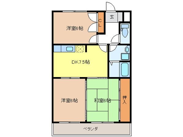 North Land Ⅰの物件間取画像